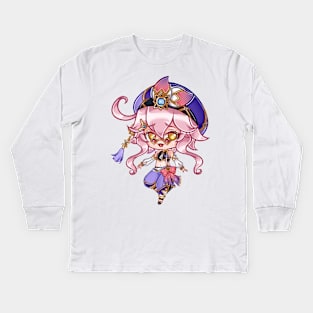 Dori chibi Kids Long Sleeve T-Shirt